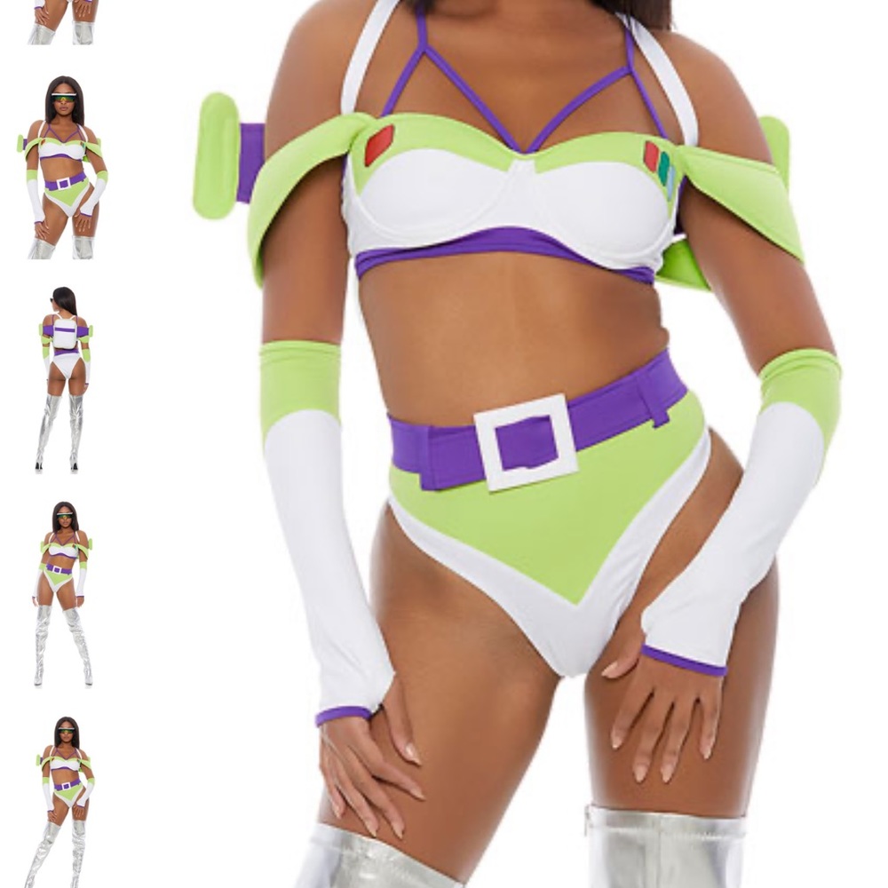 Buzz Lightyear Sexy Space Astronaut Halloween costume never worn